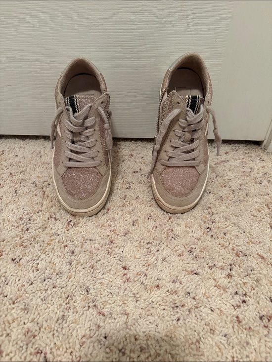 ShuShop Other - Girls Sparkle Casual Sneakers - Blush